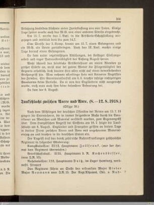 Tankschlacht zwischen Ancre und Avre