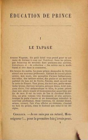 Éducation de prince