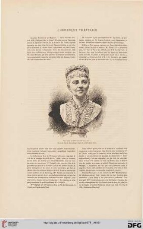 Chronique théatrale