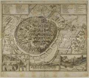 Freiberg, Belagerung 1643 - aus Theatrum Europaeum, Bd. V