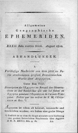 Viertes Stück August 1810