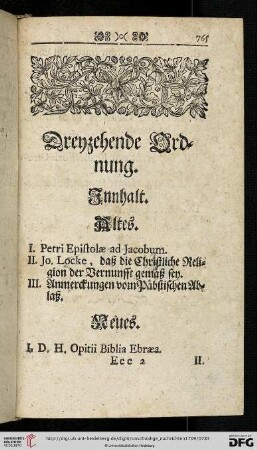 Dreizehende Ordnung