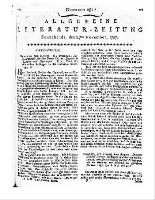 Salzmann, C. G.: Ueber die wirksamsten Mittel, Kindern Religion beyzubringen. 2. Aufl. Leipzig: Crusius 1787