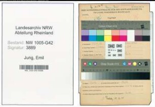 Entnazifizierung Emil Jung , geb. 17.04.1918 (Friseur)
