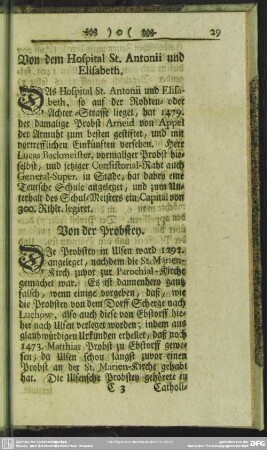 Von der Probstey
