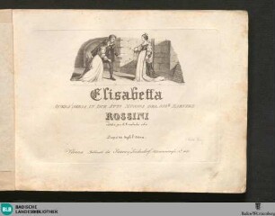 Elisabetta : opera seria in due atti
