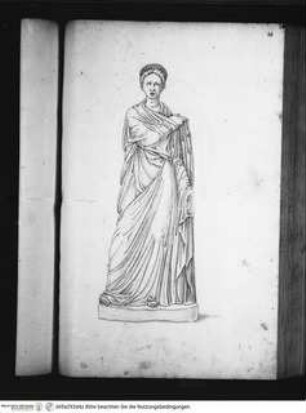 ANTIQUARUM STATUARUM FORMAE ET EFFIGIES, Polyhymnia