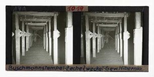 Buschmannstempel, Zeche Zweckel, Bergwerksgesellschaft Hibernia
