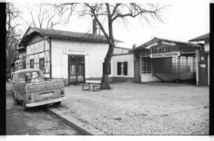 Kleinbildnegative: Bahnhof Friedenau, 1982