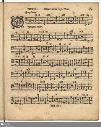 XXVII. O JEsu wir wissen daß du