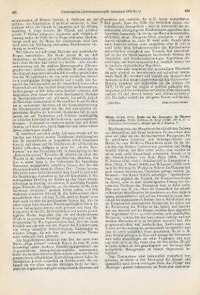 828-830 [Rezension] Méhat, André, Étude sur les 'Stromates' de Clément d'Alexandrie