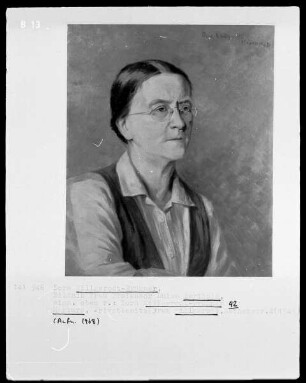 Bildnis Frau Professor Luise Berthold