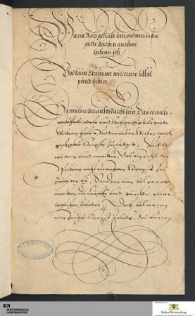 Wie ein Rosz gestalt sein, vnd was es für gutte zeichen an ihme habenn soll [Teil 1]