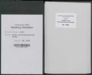 Exemtion der Arröder, Heuerlinge und Erbpächter auf adlichen und geistigen Gütern und Kontribution der von Adligen an kontributionspflichtige Untertanen verkauften Ländereien - Band 1