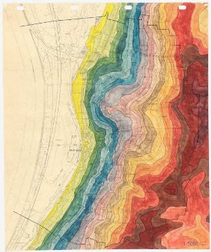Landschaftsaufbauplanung Bellingen: Höhenplan 1:5000
