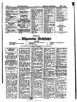 Allgemeine Wohlfahrt