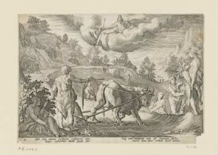 Silbernes Zeitalter, Blatt 4 der Folge "Ovids Metamorphosen Buch I"