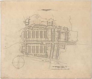 Gsaenger, Gustav; München; Siedlung Angerlohfeld - Bebauung (Perspektive)