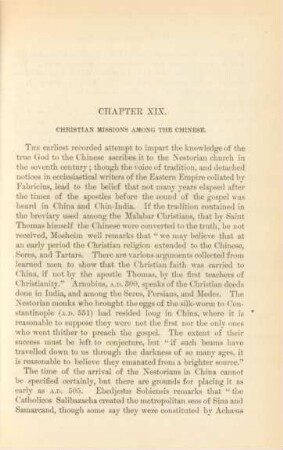 Chapter XIX. Christian missions among the Chinese