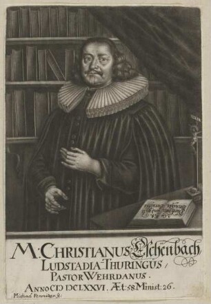 Bildnis des Christianus Eschenbach