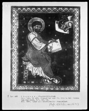 Prachtevangeliar — Evangelist Lukas, Folio 66verso