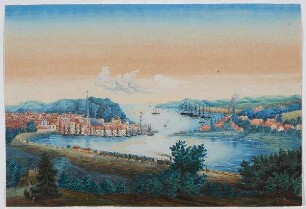Kiel - Ansicht von Ellerbek aus