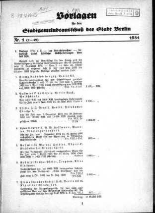 1934,1: Nr. 1 (1-49)