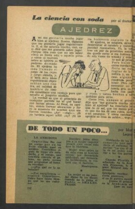 Ajedrez : La ciencia con soda