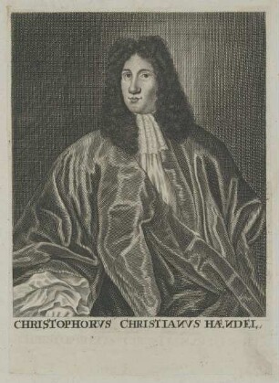 Bildnis des Christophorvs Christianvs Haendel