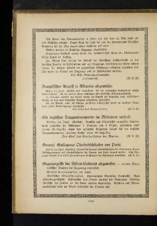 Gegenangriffe bei Villers=Cotterets abgewiesen.