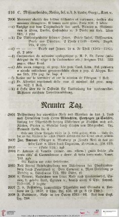 Neunter Tag (Nr. 2001 - 2250)