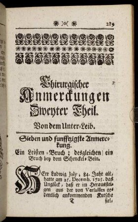 Von dem Unter-Leib.