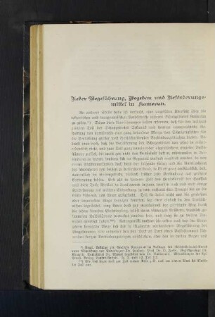 Ueber Wegeführung, Wegebau und Beförderungsmittel in Kamerun.