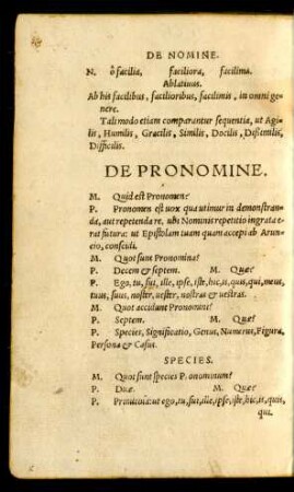 De Pronomine.