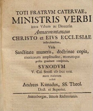 Consideratio Theologica Morbi Convvlsivi Et Phantasmatvm