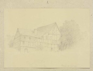Fachwerkhaus in Filsen