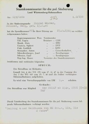 Sauter, Konrad