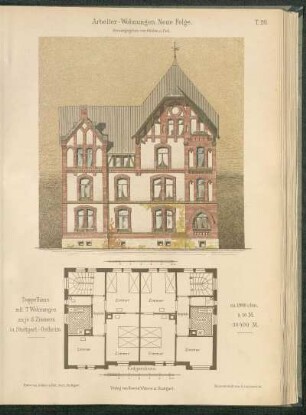 Doppelhaus in Stuttgart-Ostheim