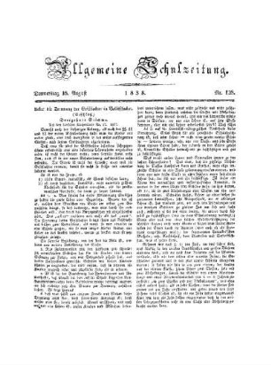 Ueber die Trennung der Geschlechter in Volksschulen
