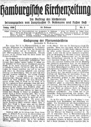 Einsegnung der Pfarramtshelferin
