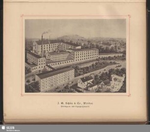 J. G. Schön & Co., Werdau Streichgarn- und Vigognespinnerei
