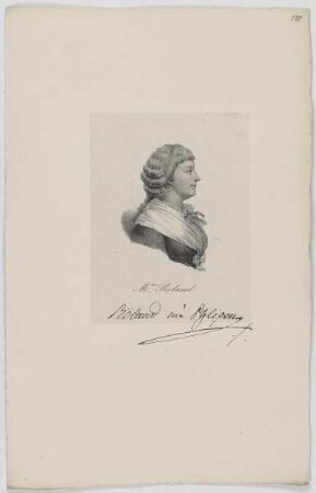 Bildnis der Marie Jeanne Roland