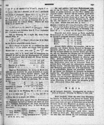 Archiv für die gesammte Naturlehre / in Verb. mit ... hrsg. von K. W. G. Kastner - Nürnberg : Schrag, 1824-1826
