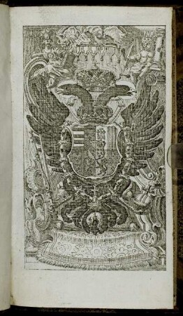 [...Nebst Vorsetzung Des Herrn Cammer-Richters Hrn. Präsidenten und Hrn. Assessoren Wappen...]