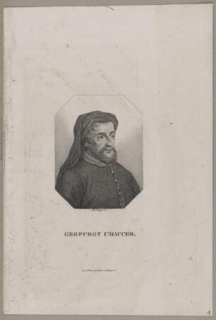 Bildnis des Geoffroy Chaucer