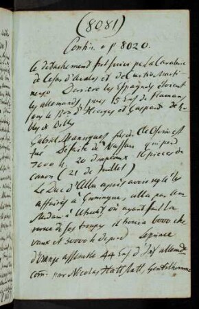 8081-8096, Contin. v. p. 8020 - 1. Dec. 1799...1569
