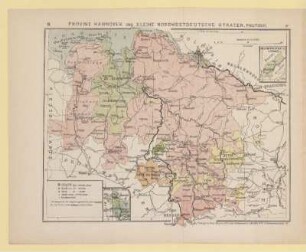 Provinz Hannover und kleine Nordwestdeutsche Staaten, politisch