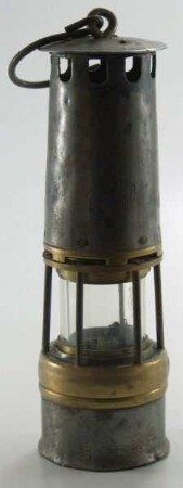 Grubenlampe (Benzinsicherheitslampe, ARRAS TYP M)