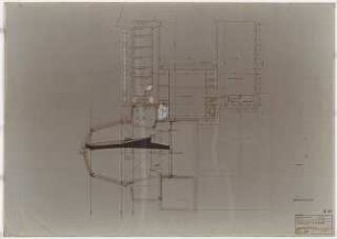 Kammerspiele (später: Schauspielhaus), Bochum: Geschoss Verwaltung Grundriss 1:100
