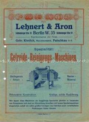 Getreidereinigungs-Maschinen